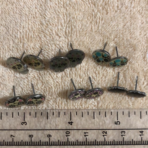 Sugar Skull Earrings Lot - Picture 8 of 8